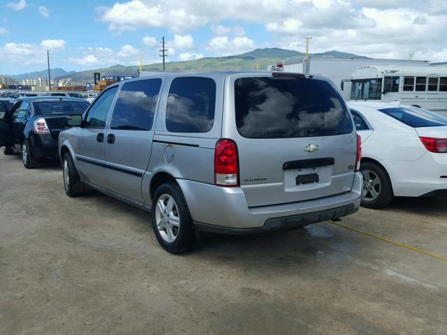 1GNDV03L15D288546 - 2005 CHEVROLET UPLANDER SILVER photo 3