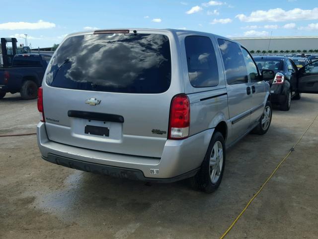 1GNDV03L15D288546 - 2005 CHEVROLET UPLANDER SILVER photo 4