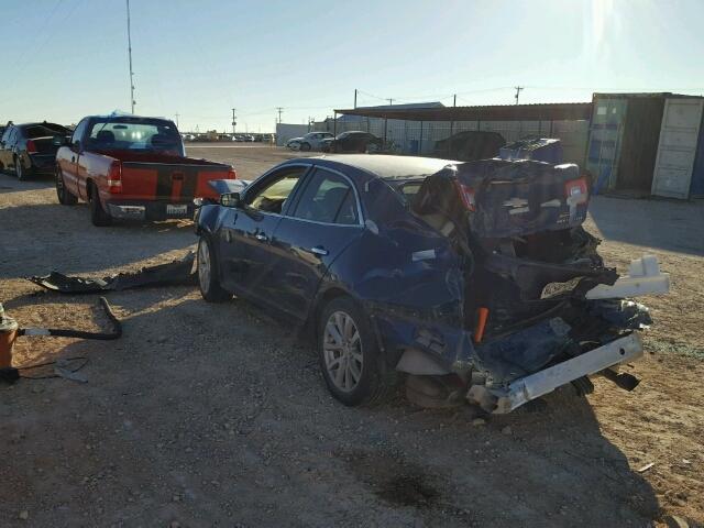 1G11H5SA7DU124726 - 2013 CHEVROLET MALIBU LTZ 蓝色 照片 3