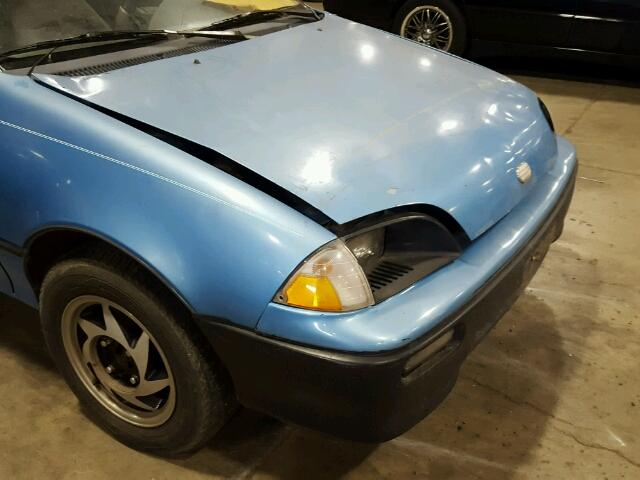 2C1MR2461R6768508 - 1994 GEO METRO BLUE photo 9