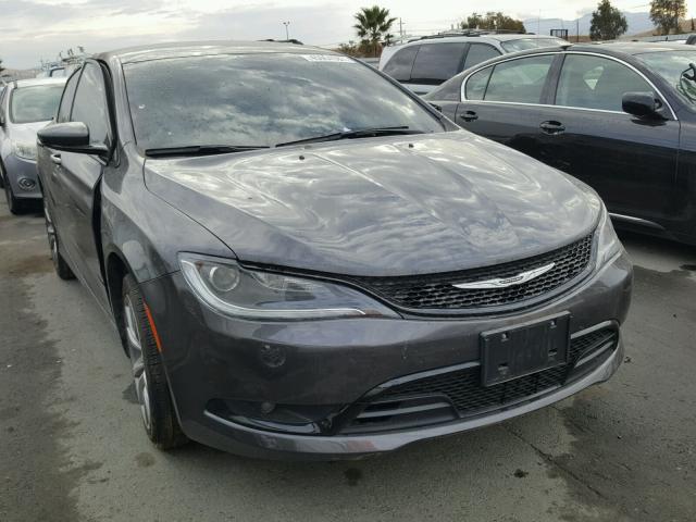 1C3CCCBB0GN182367 - 2016 CHRYSLER 200 S GRAY photo 1