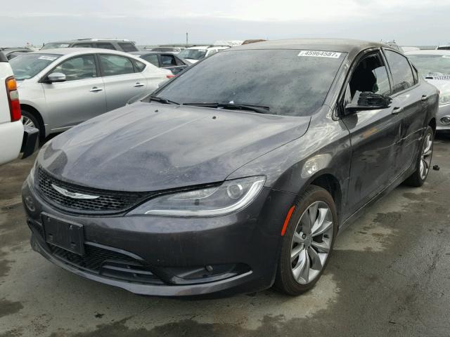 1C3CCCBB0GN182367 - 2016 CHRYSLER 200 S GRAY photo 2