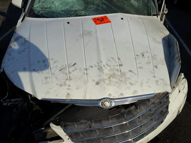 1C3LC46K07N507325 - 2007 CHRYSLER SEBRING WHITE photo 7