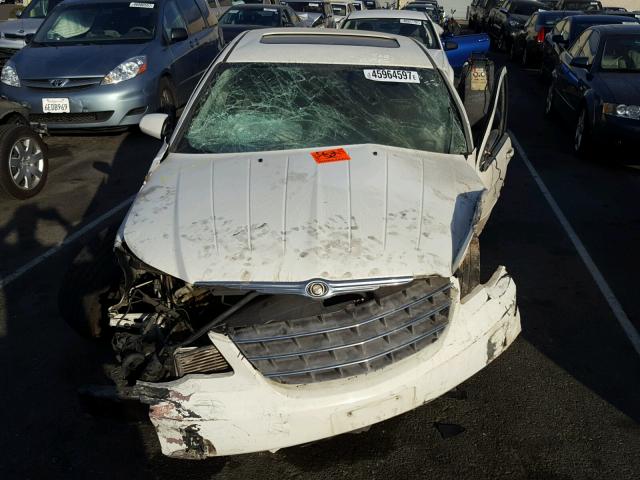 1C3LC46K07N507325 - 2007 CHRYSLER SEBRING WHITE photo 9