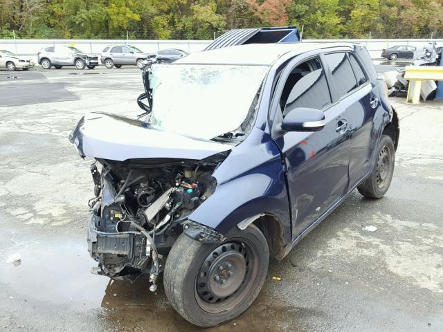 JTKKU10418J014235 - 2008 SCION XD BLUE photo 2