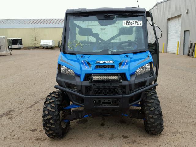 3NSRTE878GG511991 - 2016 POLARIS RANGER XP BLUE photo 2