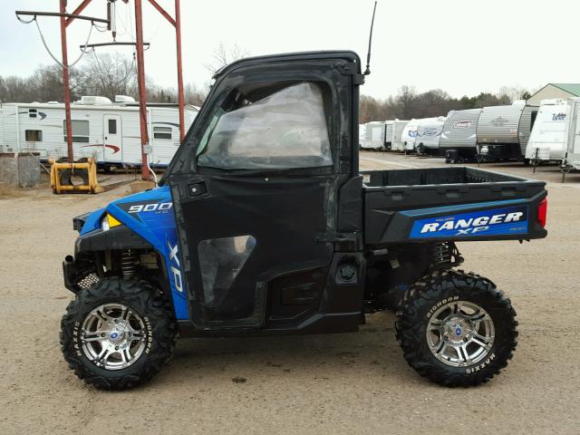 3NSRTE878GG511991 - 2016 POLARIS RANGER XP BLUE photo 3