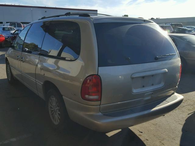 1C4GT54L9XB539917 - 1999 CHRYSLER TOWN & COU 金色 照片 3