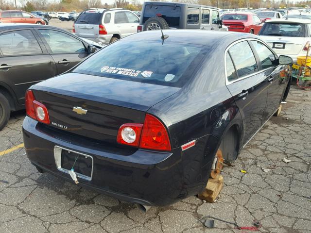 1G1ZD5E73A4149925 - 2010 CHEVROLET MALIBU 2LT BLACK photo 4