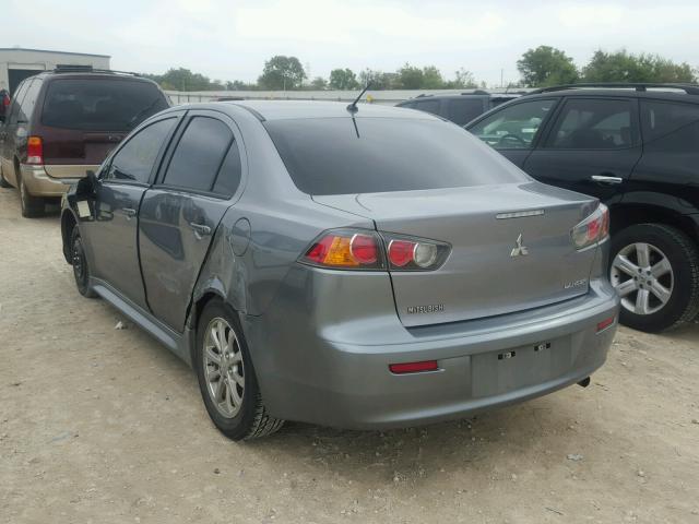 JA32U2FU3EU017019 - 2014 MITSUBISHI LANCER ES/ GRAY photo 3