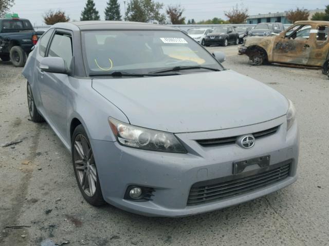 JTKJF5C79C3038718 - 2012 TOYOTA SCION TC GRAY photo 1