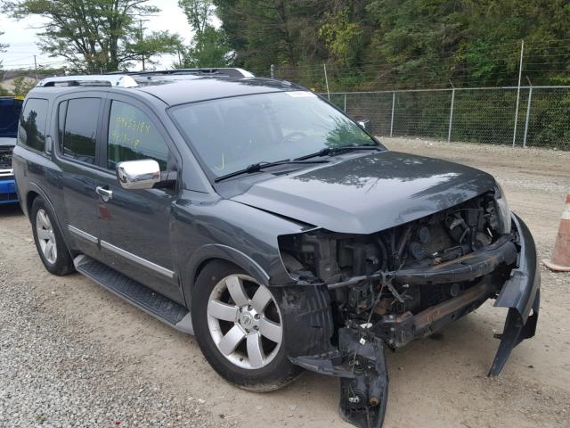 5N1AA0NC6AN622994 - 2010 NISSAN ARMADA SE GRAY photo 1