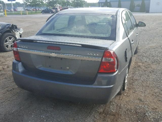 1G1ZT54894F101996 - 2004 CHEVROLET MALIBU LS Boz foto 4