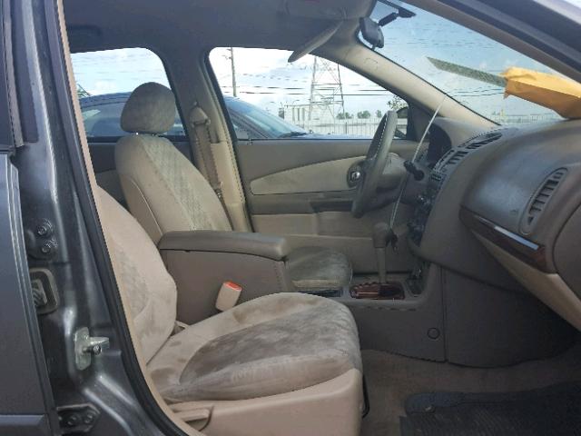 1G1ZT54894F101996 - 2004 CHEVROLET MALIBU LS Boz foto 5