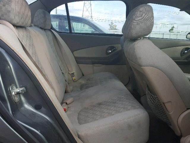 1G1ZT54894F101996 - 2004 CHEVROLET MALIBU LS Boz foto 6