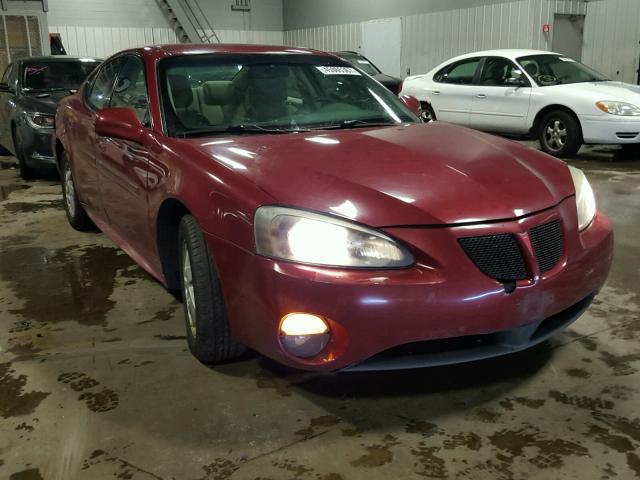 2G2WP522941309580 - 2004 PONTIAC GRAND PRIX BURGUNDY photo 1