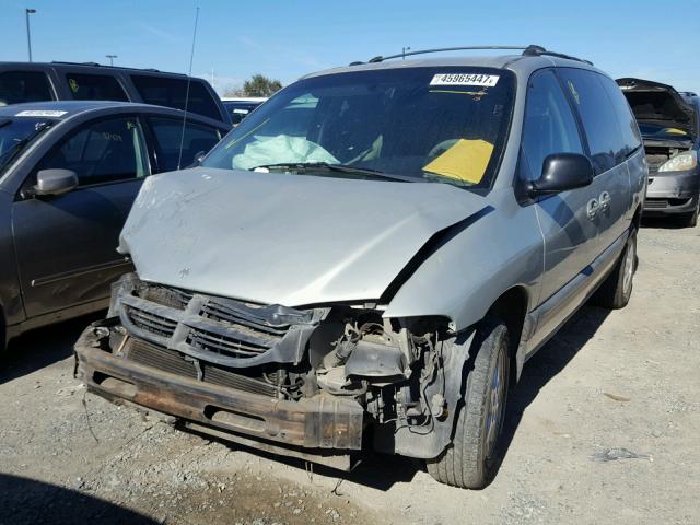 1B4GP44R3XB851506 - 1999 DODGE GRAND CARA GRAY photo 2