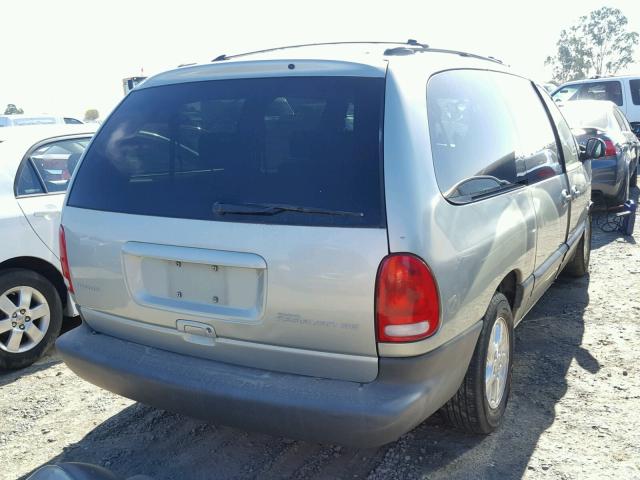 1B4GP44R3XB851506 - 1999 DODGE GRAND CARA GRAY photo 4