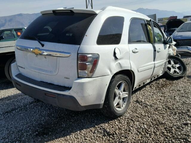 2CNDL73F066116067 - 2006 CHEVROLET EQUINOX LT WHITE photo 4