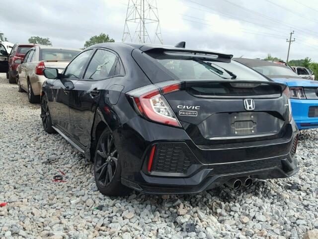 SHHFK7H4XHU225249 - 2017 HONDA CIVIC SPOR BLACK photo 3