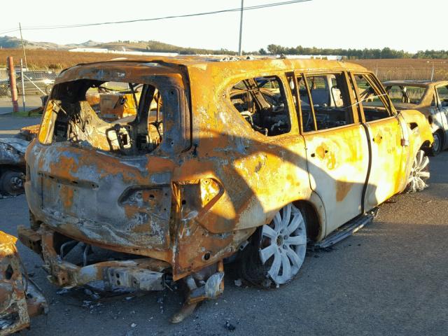 JN8AZ2NE8B9003998 - 2011 INFINITI QX56 BURN photo 4