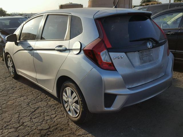 3HGGK5H53FM763756 - 2015 HONDA FIT LX SILVER photo 3