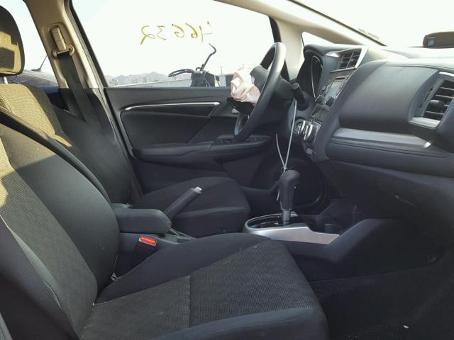 3HGGK5H53FM763756 - 2015 HONDA FIT LX Gümüş fotoğraf 5