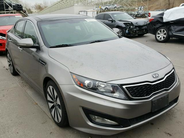 5XXGR4A63CG001774 - 2012 KIA OPTIMA SX SILVER photo 1