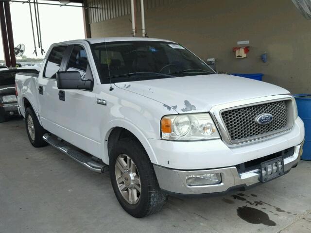 1FTPW12555KD71422 - 2005 FORD F150 WHITE photo 1