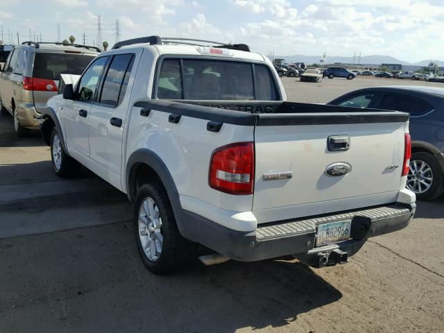 1FMEU51838UA60477 - 2008 FORD EXPLORER S WHITE photo 3