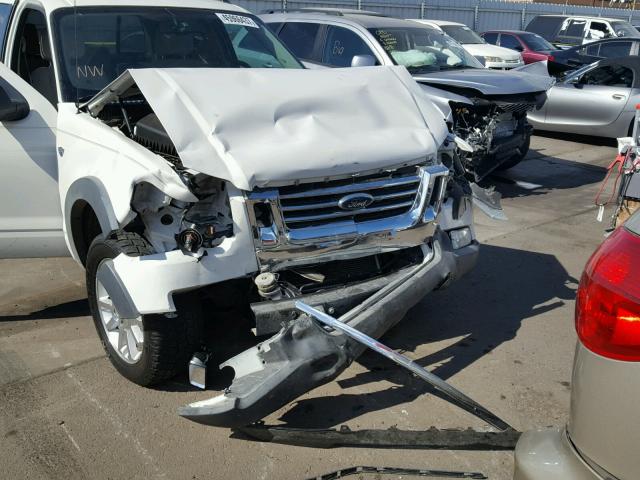 1FMEU51838UA60477 - 2008 FORD EXPLORER S WHITE photo 9