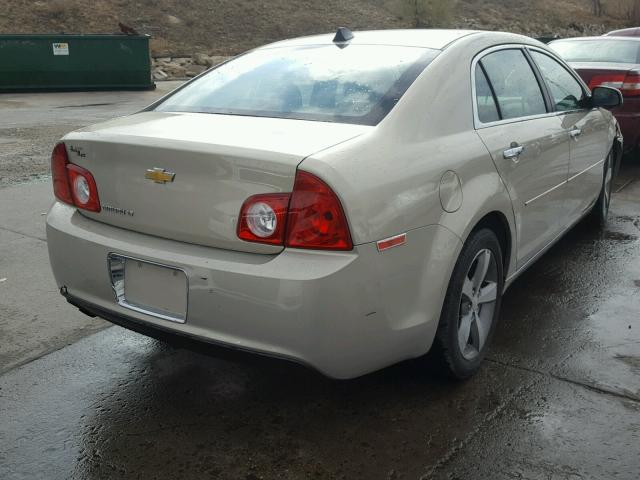 1G1ZC5E02CF164865 - 2012 CHEVROLET MALIBU 1LT 奶油色 照片 4