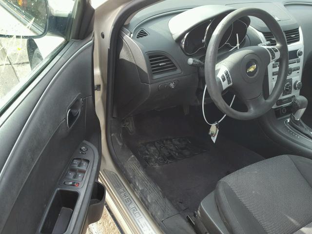 1G1ZC5E02CF164865 - 2012 CHEVROLET MALIBU 1LT 奶油色 照片 9