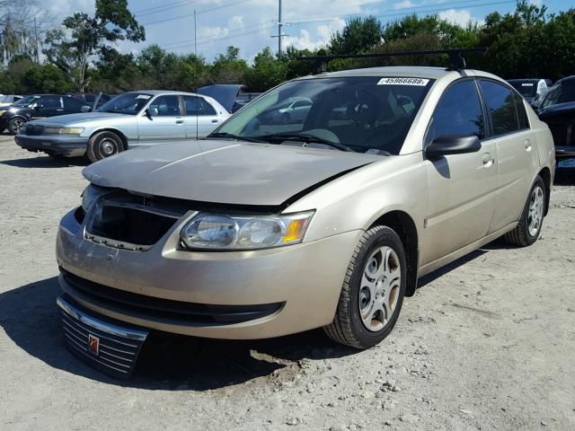 1G8AJ52FX5Z153529 - 2005 SATURN ION LEVEL GOLD photo 2