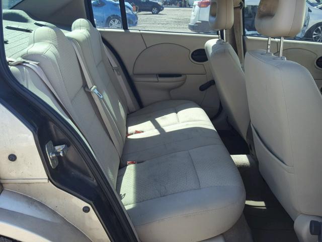 1G8AJ52FX5Z153529 - 2005 SATURN ION LEVEL GOLD photo 6