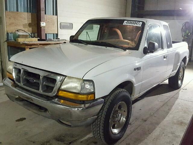 1FTZR15V4XPB16696 - 1999 FORD RANGER WHITE photo 2