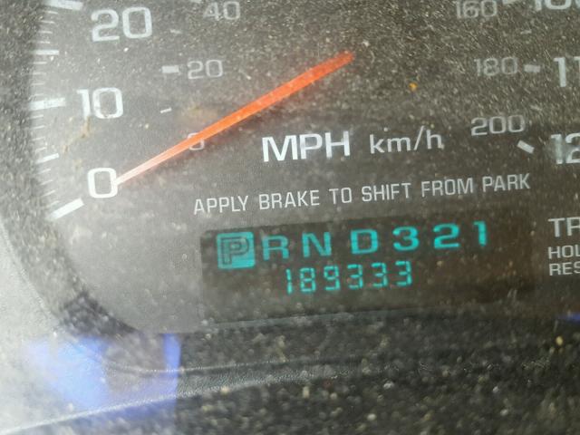 2G1WF55EX29192202 - 2002 CHEVROLET IMPALA 棕色 照片 8