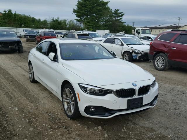 WBA4J3C58JBG91713 - 2018 BMW 430XI GRAN WHITE photo 1