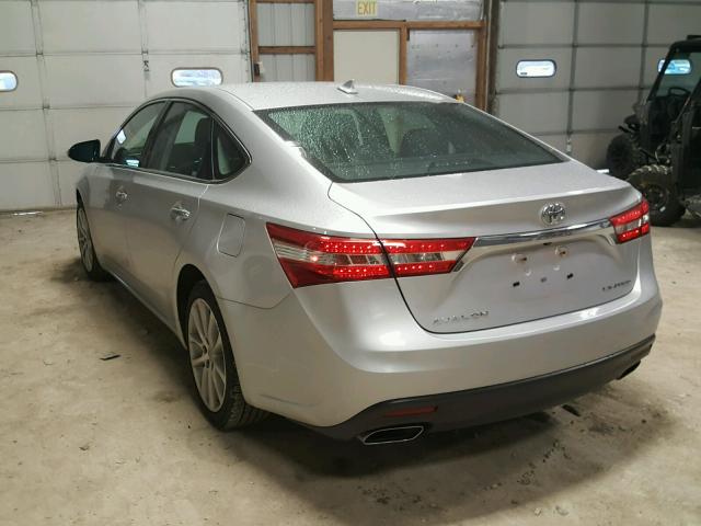 4T1BK1EB0DU058025 - 2013 TOYOTA AVALON BAS 银色 照片 3