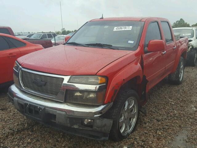 1GCHSDFE8B8107387 - 2011 CHEVROLET COLORADO L RED photo 2