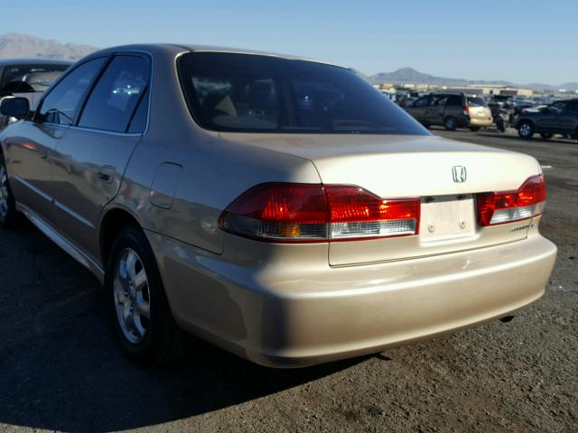 JHMCG56622C012491 - 2002 HONDA ACCORD EX TAN photo 3