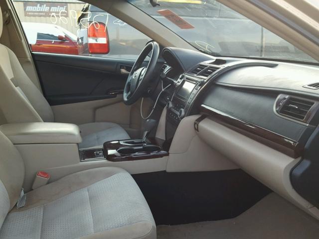 4T1BF1FK8CU021368 - 2012 TOYOTA CAMRY BASE GOLD photo 5
