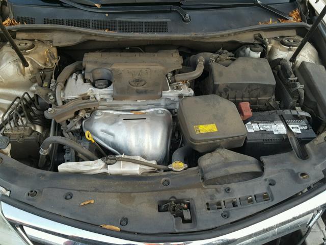 4T1BF1FK8CU021368 - 2012 TOYOTA CAMRY BASE GOLD photo 7