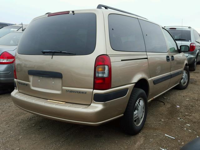 1GNDV23EX5D100085 - 2005 CHEVROLET VENTURE LS GOLD photo 4