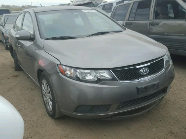 KNAFU4A25A5162729 - 2010 KIA FORTE EX GRAY photo 1