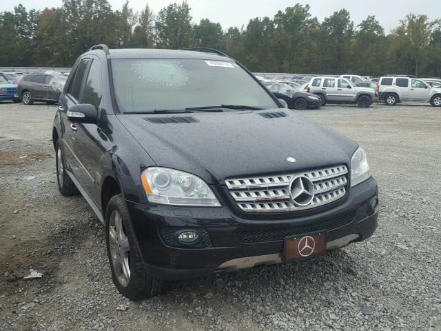 4JGBB86E88A297959 - 2008 MERCEDES-BENZ ML 350 BLACK photo 1