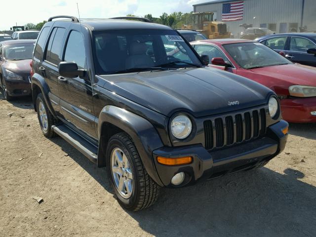 1J4GL58K93W516782 - 2003 JEEP LIBERTY LI BLACK photo 1