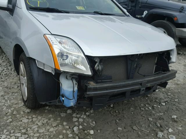 3N1AB6APXAL645016 - 2010 NISSAN SENTRA 2.0 GRAY photo 9