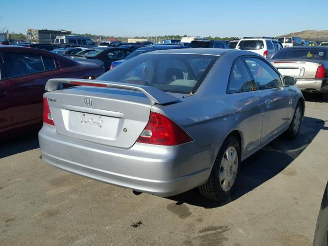 1HGEM22932L089695 - 2002 HONDA CIVIC EX SILVER photo 4