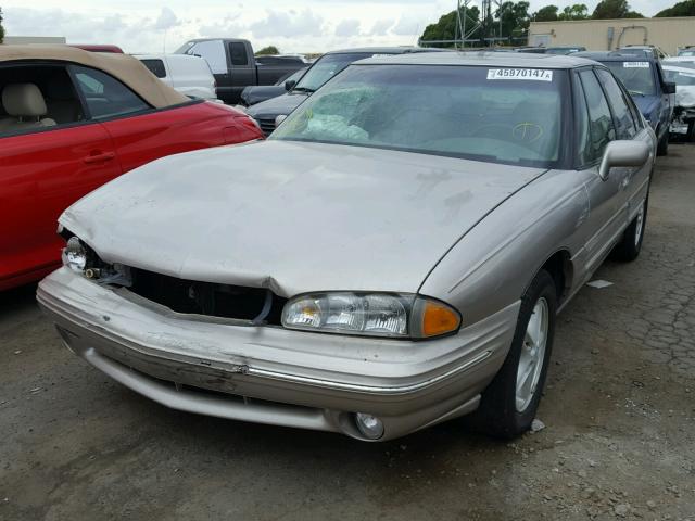 1G2HX52K5VH275760 - 1997 PONTIAC BONNEVILLE GRAY photo 2